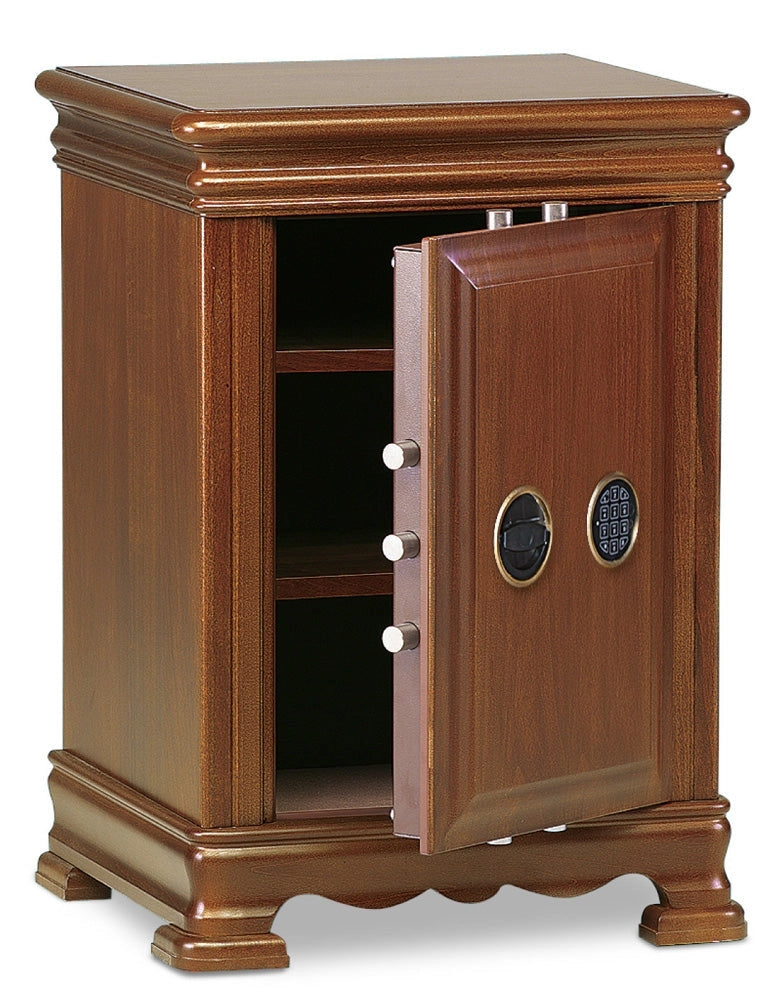 Cassaforte A Mobile Rivestita In Legno Serie Chiave Doppia Mappa Technomax 730x515x445mm