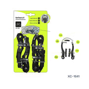 Trade Shop - Set Freni A V Anteriore Posteriore In Lega Di Alluminio Pinza Freno Bici Xc-1641 -