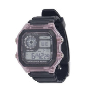 Orologio elettronico sportivo - acqua resistente e luminoso - orologio digitale polso - funzione allarme - ideale per lo sport e il tempo libero