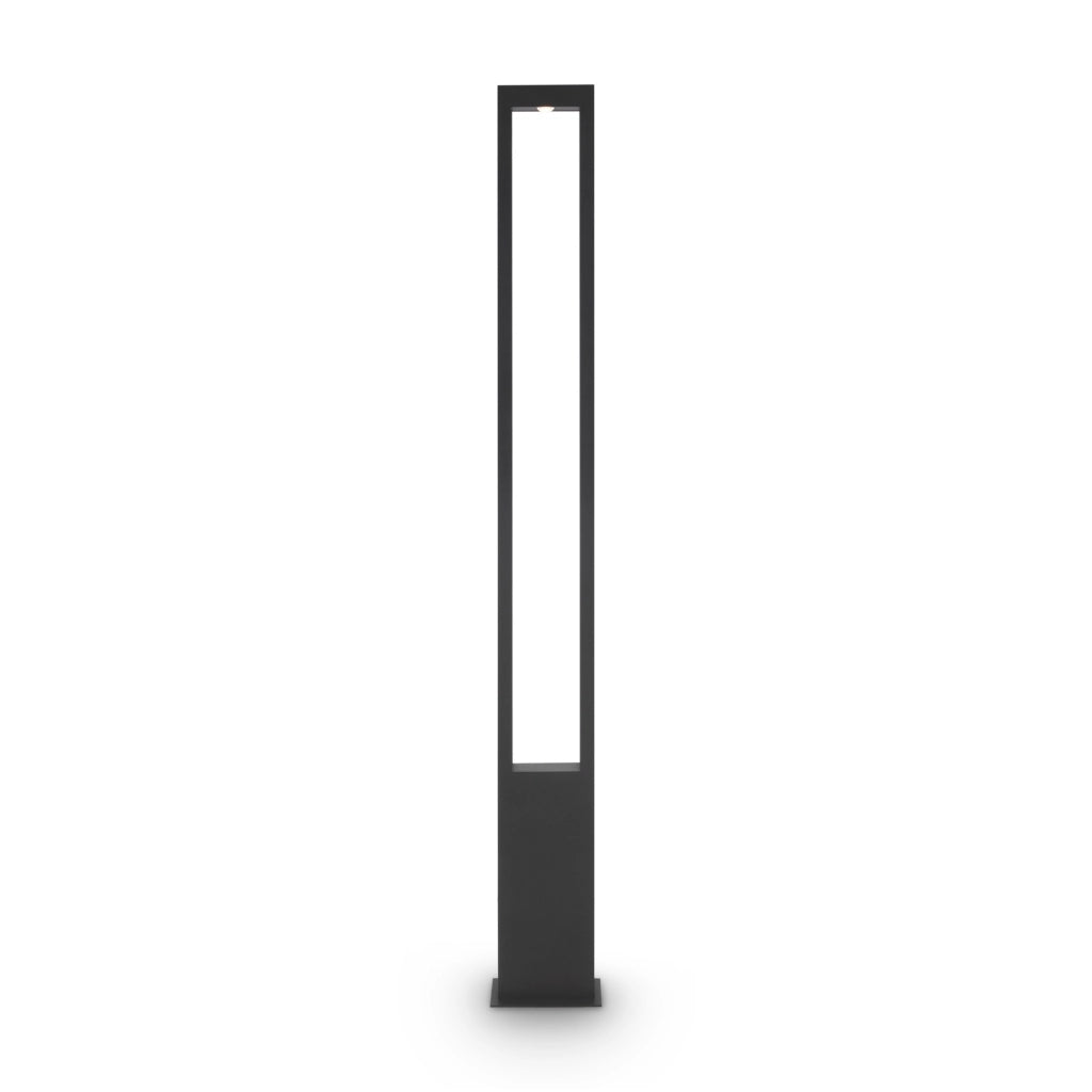 Maytoni Lampada da terra moderna Bonn 1 luce LED integrato IP65 grafite metallo