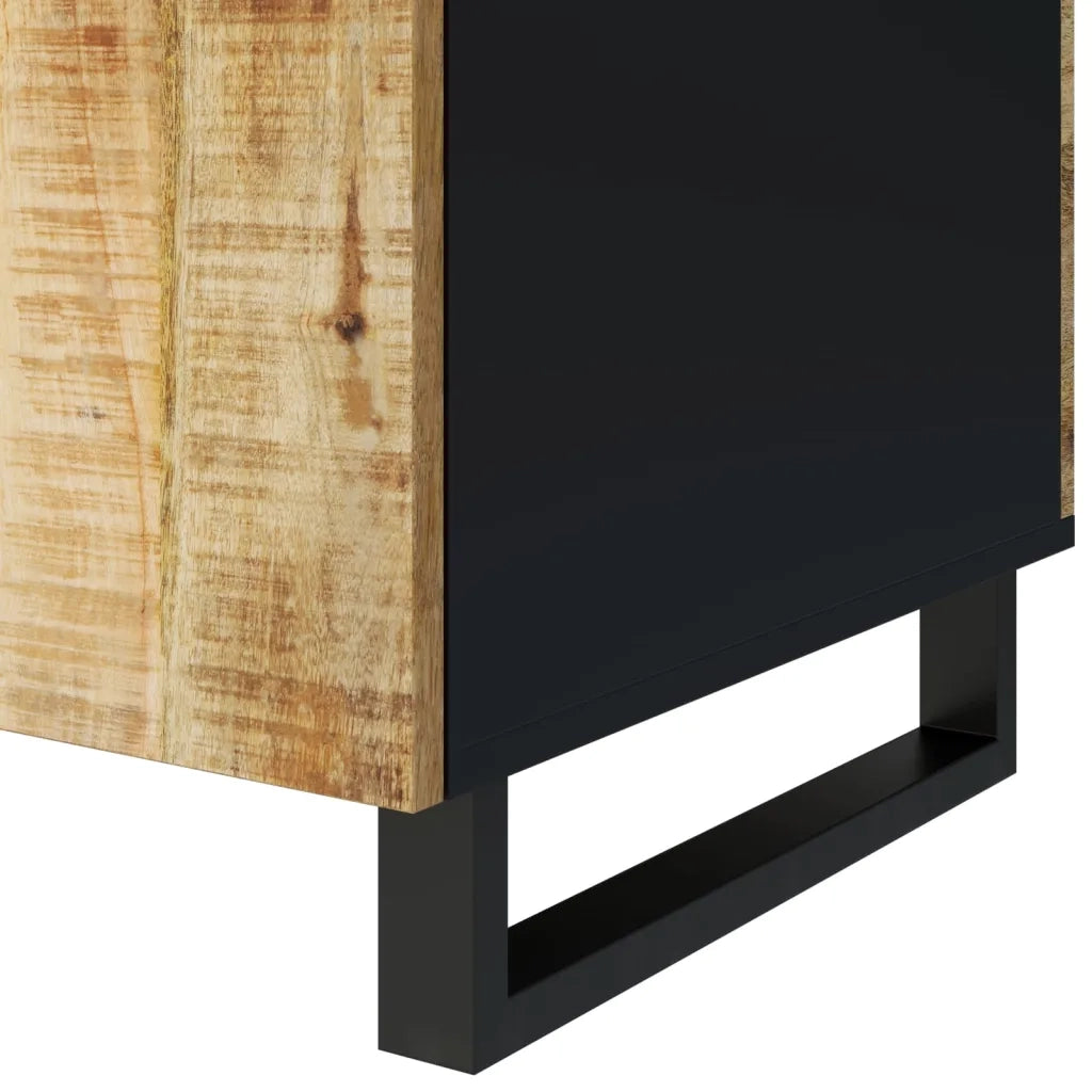 Tavolino da Soggiorno 100x54x40 cm Massello Mango e Multistrato 351950