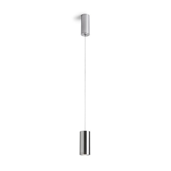 Faretto Lampadario BOGARD a sospensione nichel opaco 230V LED 5W 40° 3000K
