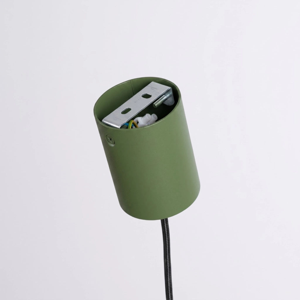 Lampada a sospensione AURA 1 verde oliva Gx53