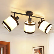 ZMH Faretto da soffitto neri 3 luci E14 orientabili 350° per cucina senza lampadina