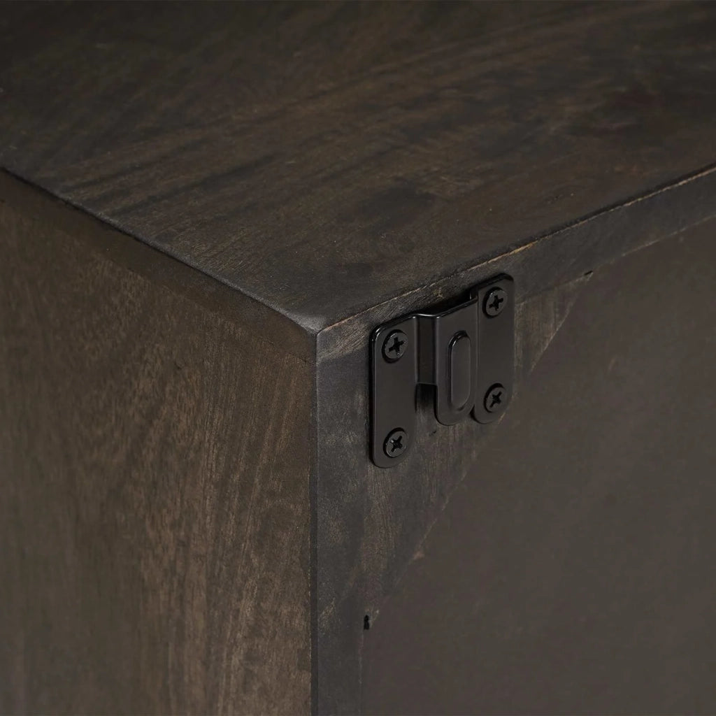 Mobile TV con lo scaffale con porta-Credenza per TV Ottone 105 x 30 x 35 cm