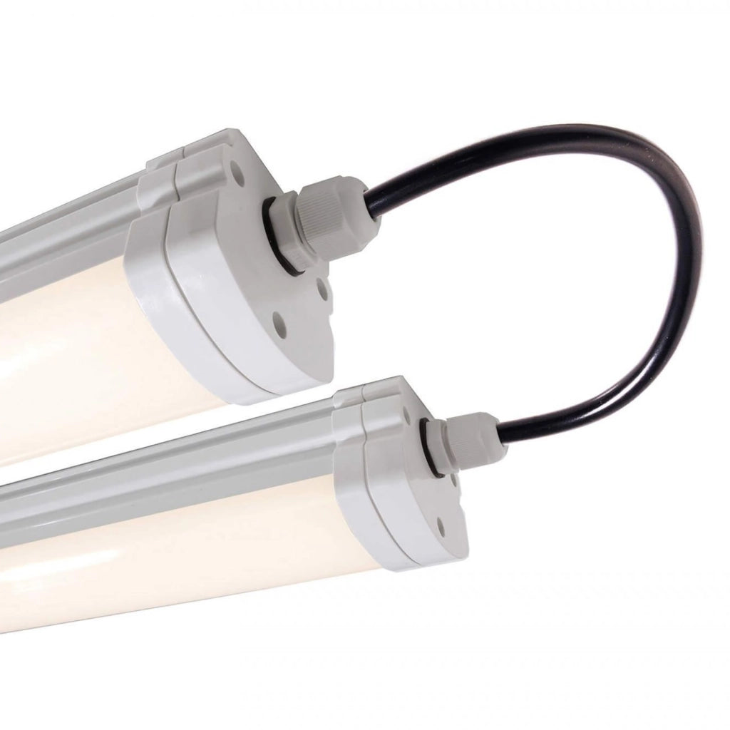 TRI PROOF plafoniera LED 16W soffitto parete lampada impermeabile IP65 IN OUT luce seminterrato garage cantine 230V