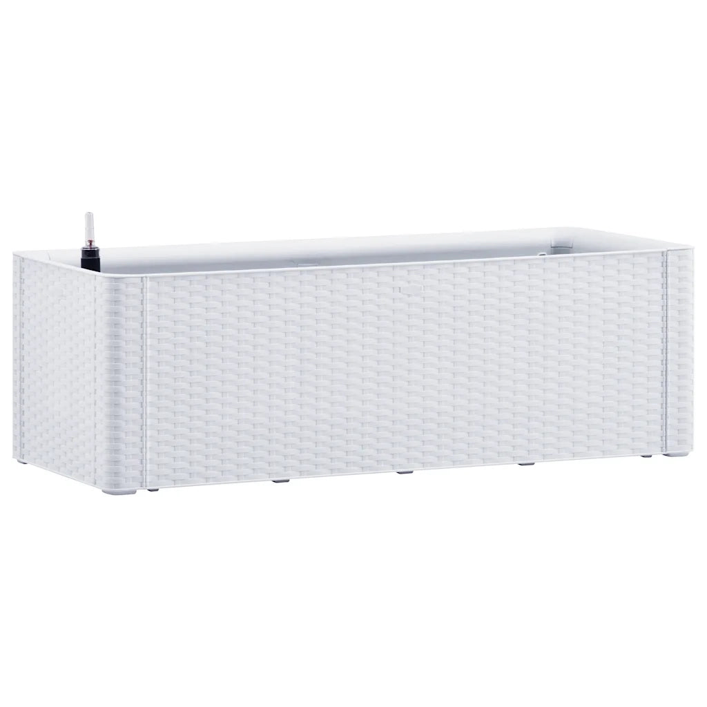 Letto Rialzato da Giardino con Sistema Irrigazione Bianco