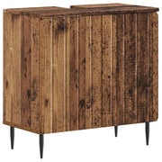 Armadio per Lavabo da Bagno ZWOLLE Legno antico 896353