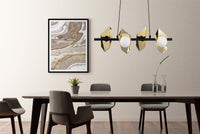 Lampada Da Soffitto App1412-cp Black Gold