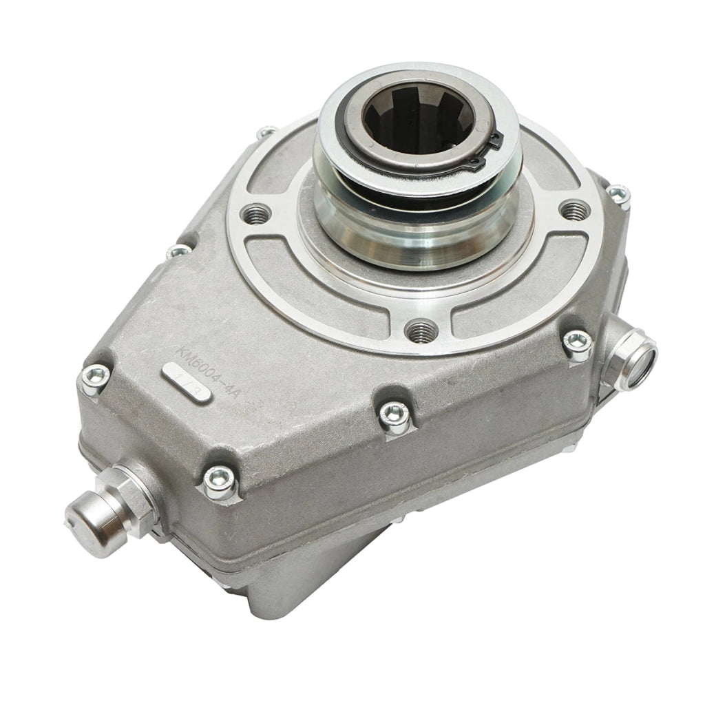 Moltiplicatore di giri in alluminio madre KM6004, profilo albero standard per trattori Z=6 1 3/8 DIN 9611 con serraggio