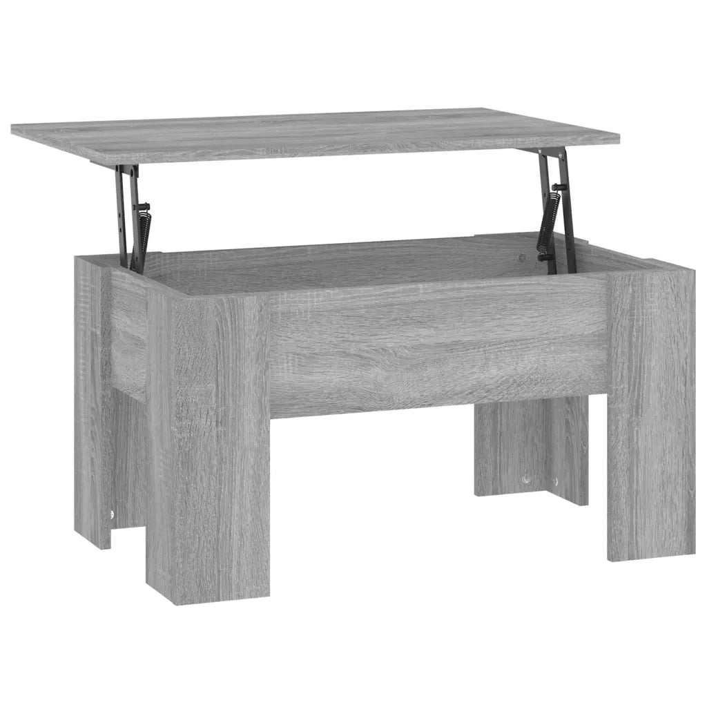 Tavolino da Salotto Grigio Sonoma 79x49x41 cm Legno Multistrato cod mxl 18546