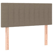 Testiera | Testata Tortora 100x5x78/88 cm in Tessuto