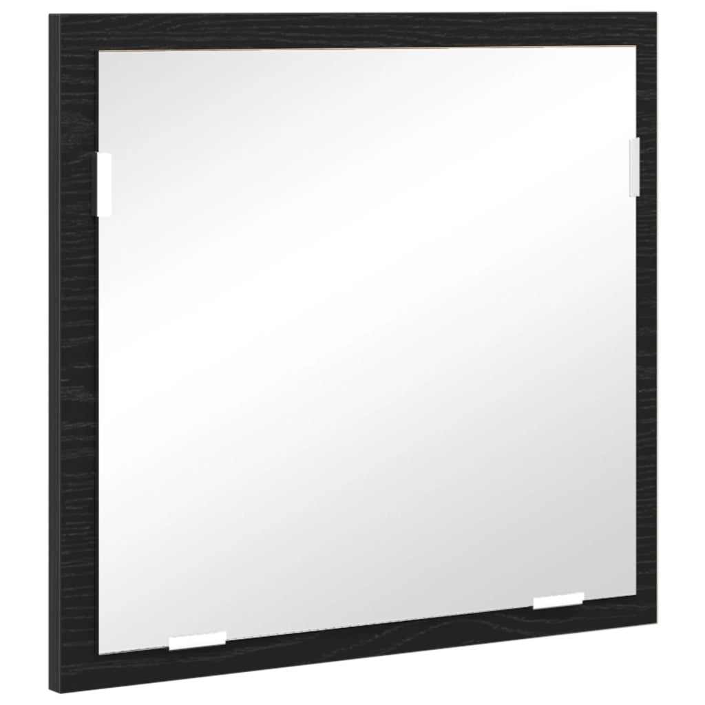 Mobiletto da bagno - Rovere Nero Legno ingegnerizzato Standard