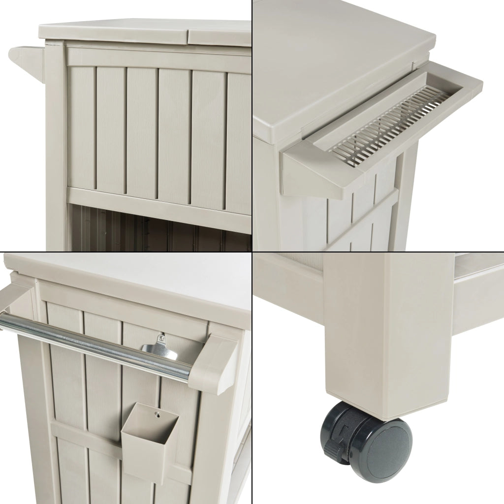 Carrello Portavivande Termico Arsita Beige casa.pro