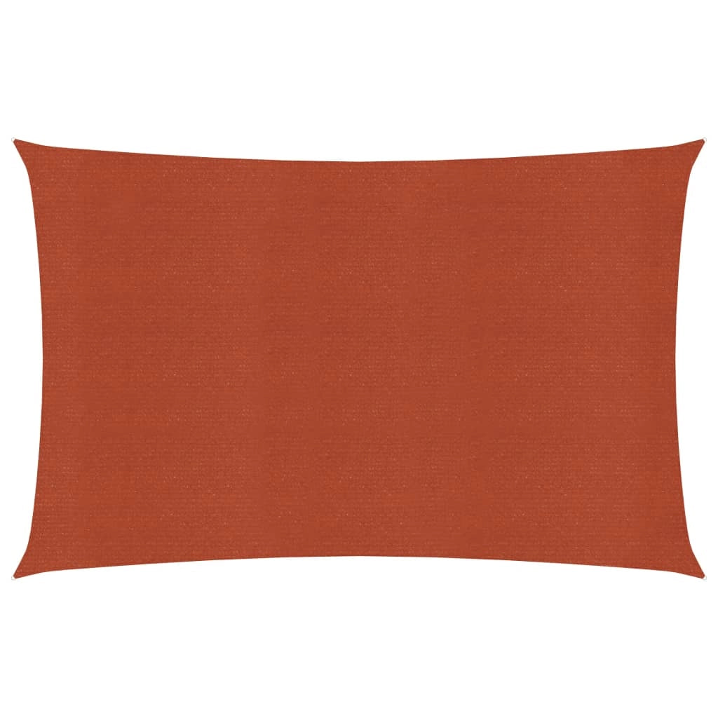 Vela in tessuto per ombrellone 160 g/m² 2 x 4 m HDPE terracotta 02_0009342