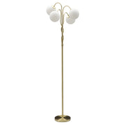 Lampada da Terra VKH204, Oro, Metallo, 54x54x176 cm
