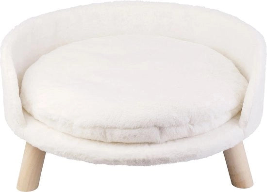Cuscino per Animali - Soggiorno per Animali Domestici - Acqua-Resistente - 41cm - Beige
