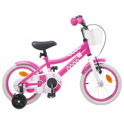 Bicicletta per Bambini 16 Pollici per bambini di 4-6 anni Rosa 42009534