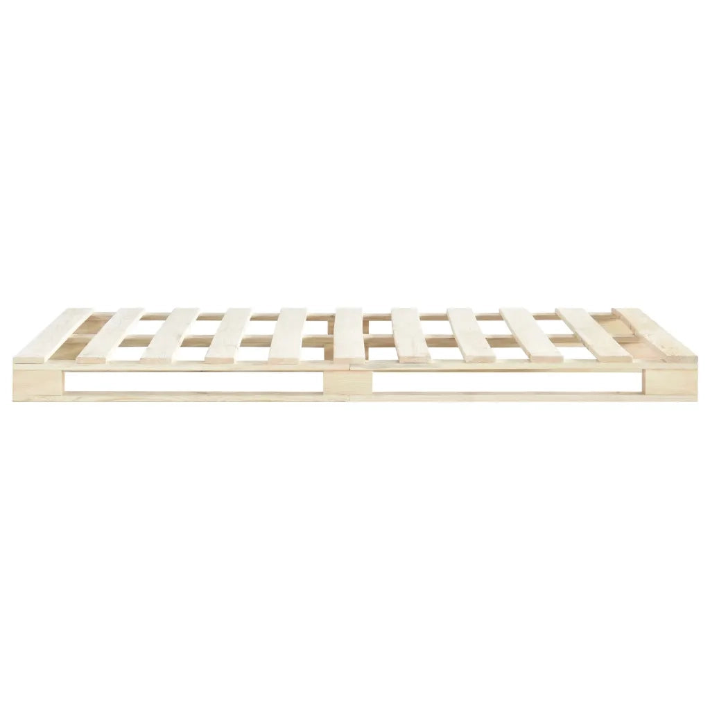 Giroletto in Pallet di Legno Massello di Pino 200x200 cm 285240