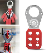 Vergrendeling a sicurezza con stantuffo in acciaio inox - 25 mm - sistema di controllo a 6 giri - isolamento in nylon - potenza isolante