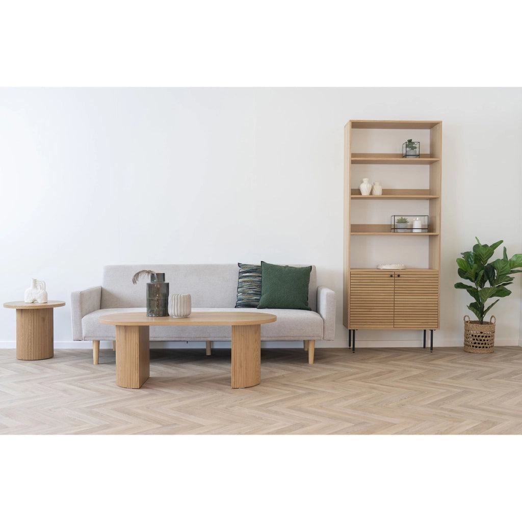 Tavolino Boavista 3, Marrone, MDF, 120x60x45 cm