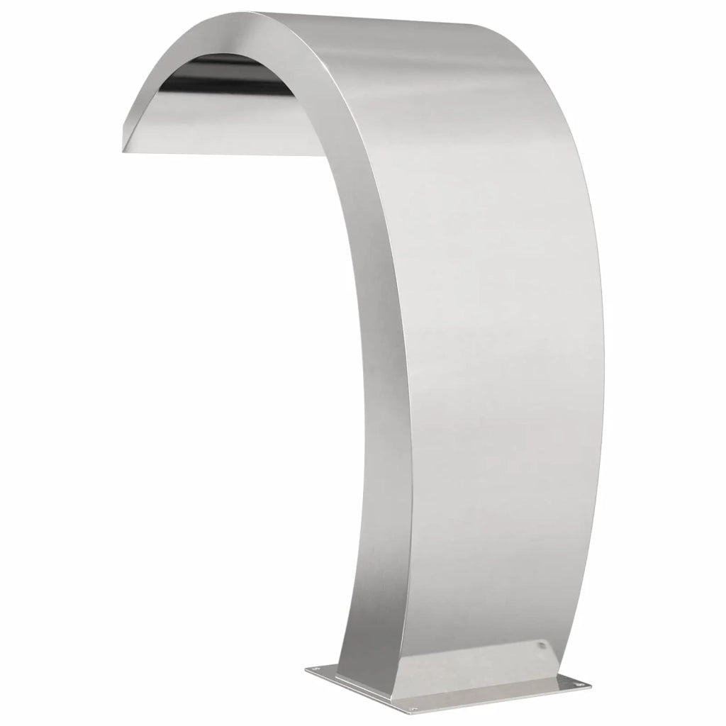 Fontana da Piscina Argento 60 x 30 x 70 cm Acciaio Inox 42039241