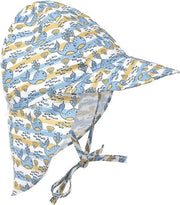 Cappello per bambini, cappello estivo per bambini, cappello per neonati con protezione collo e strisce, cappello flapper, cappello UV protettivo per spiaggia (S: adatto per diametro testa 48-54 cm)