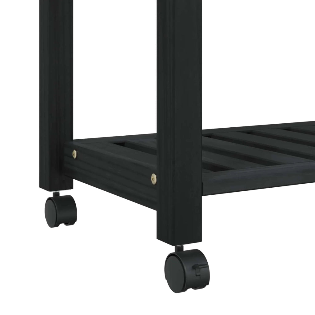 Carrello da Cucina MONZA Nero 60 x 40 x 88,5 cm CFW4228315