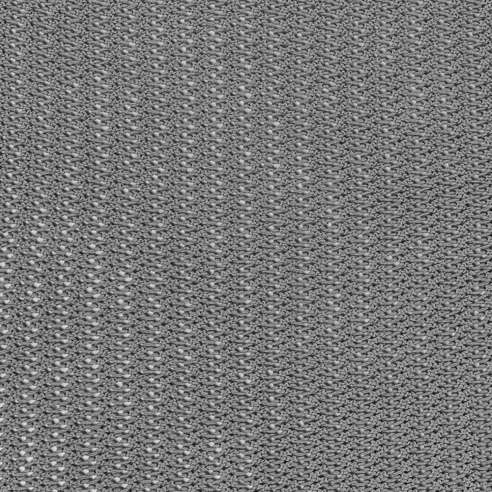 Copriletto in tessuto di cotone grigio 150 x 200 cm Decorativo Biancheria da letto Design classico Camera da letto