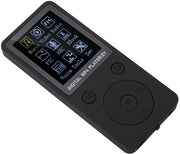 MP3 MP4 Riproduttore Musicale Portatile - 1,8 Pollici Display HD - 32GB Memoria - Supporta Le Cuffie - Nero