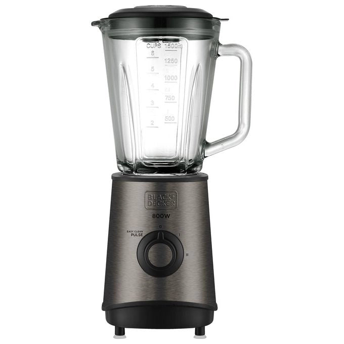 Black & Decker BXJB800E Frullatore da tavolo 800 W Nero, Trasparente
