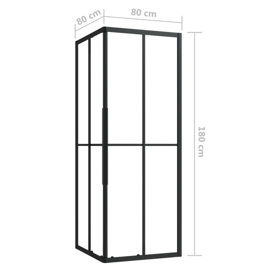 Cabina Doccia ESG 80x80x180 cm 150774