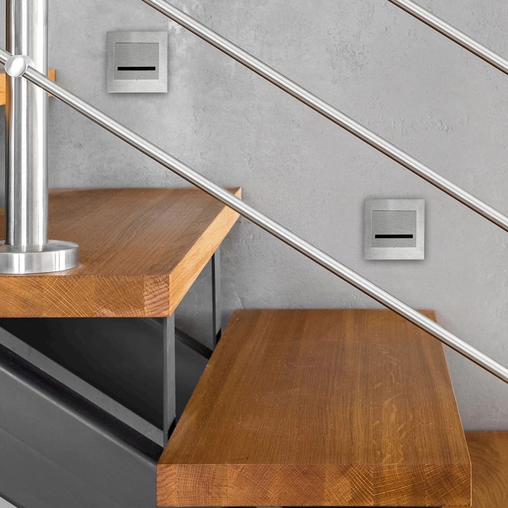 Lampada incasso scale Eko-Light EKS1138 0,6W argento 4000K
