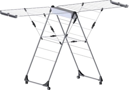 Drogaio universale – Appoggio asciugamani pieghevole – Asciugacapelli per bagno/cortile/camera da letto/balcone – Sostenibile 7 x 57 x 104 cm; 5,14 kg