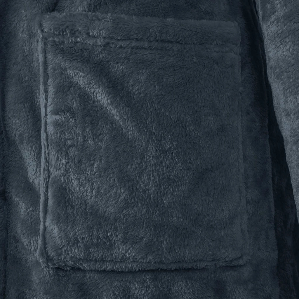 Accappatoio con Cappuccio Blu navy s Flanella CFW1309658