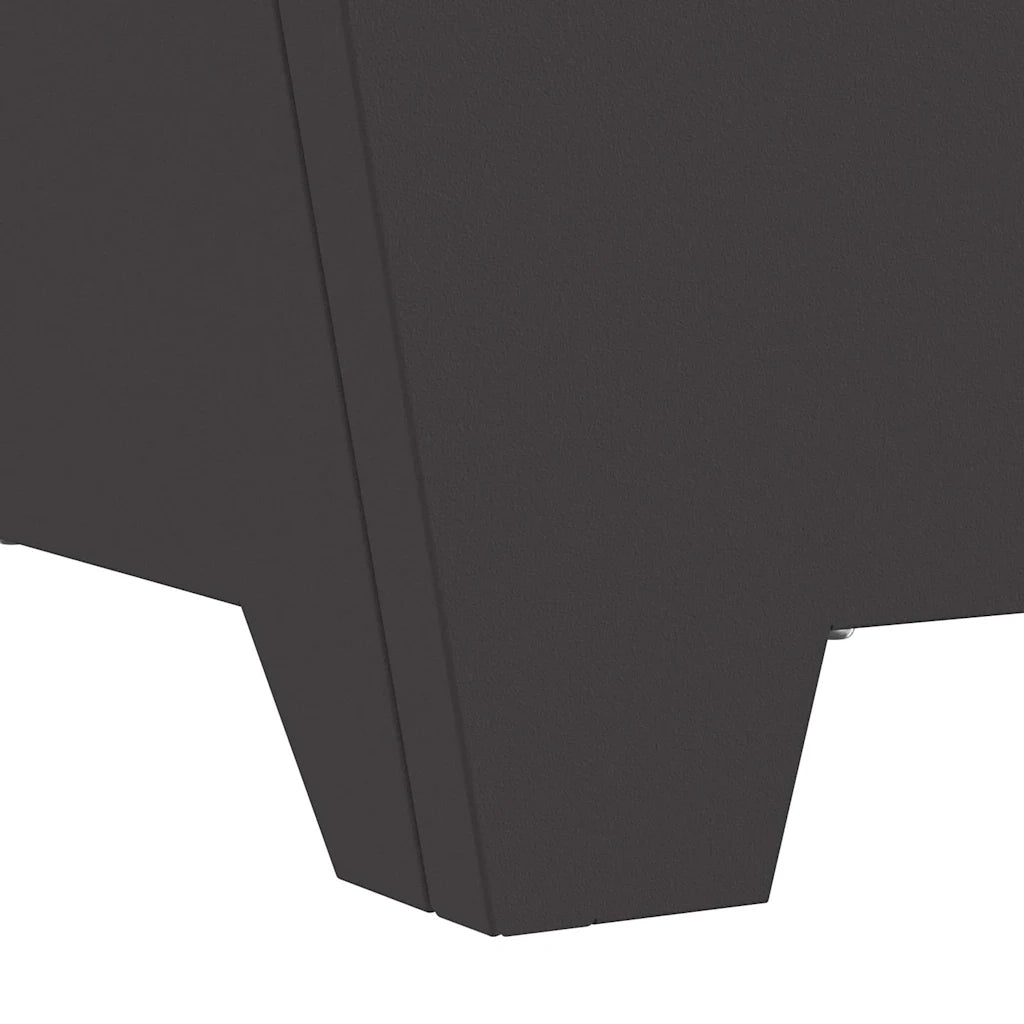 Focolare Nero 60 x 60 x 30 cm Acciaio CFW5602174