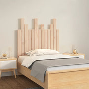 Testiera da Parete 82,5x3x80 cm in Legno Massello di Pino