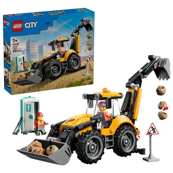 Scavatrice da cantiere gialla - 60480