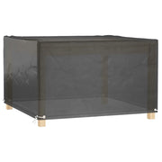 Copertura Mobili da Giardino | Telone per mobili da esterni 8 Occhielli 125x125x75cm Quadrata