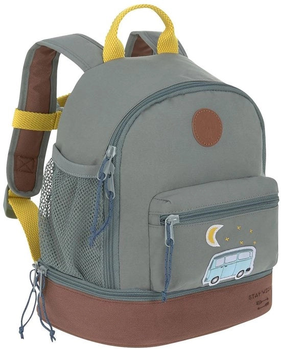 Borsa per bambini impermeabile - Borsa per scuola dell'asilo - Mini zaino - Creatività con adesivi - Avventura e scoperta - Borsa per bambini