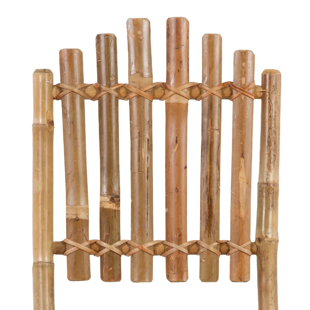 Set da pranzo da giardino pieghevole 3 pz Naturale Bambù 3468662