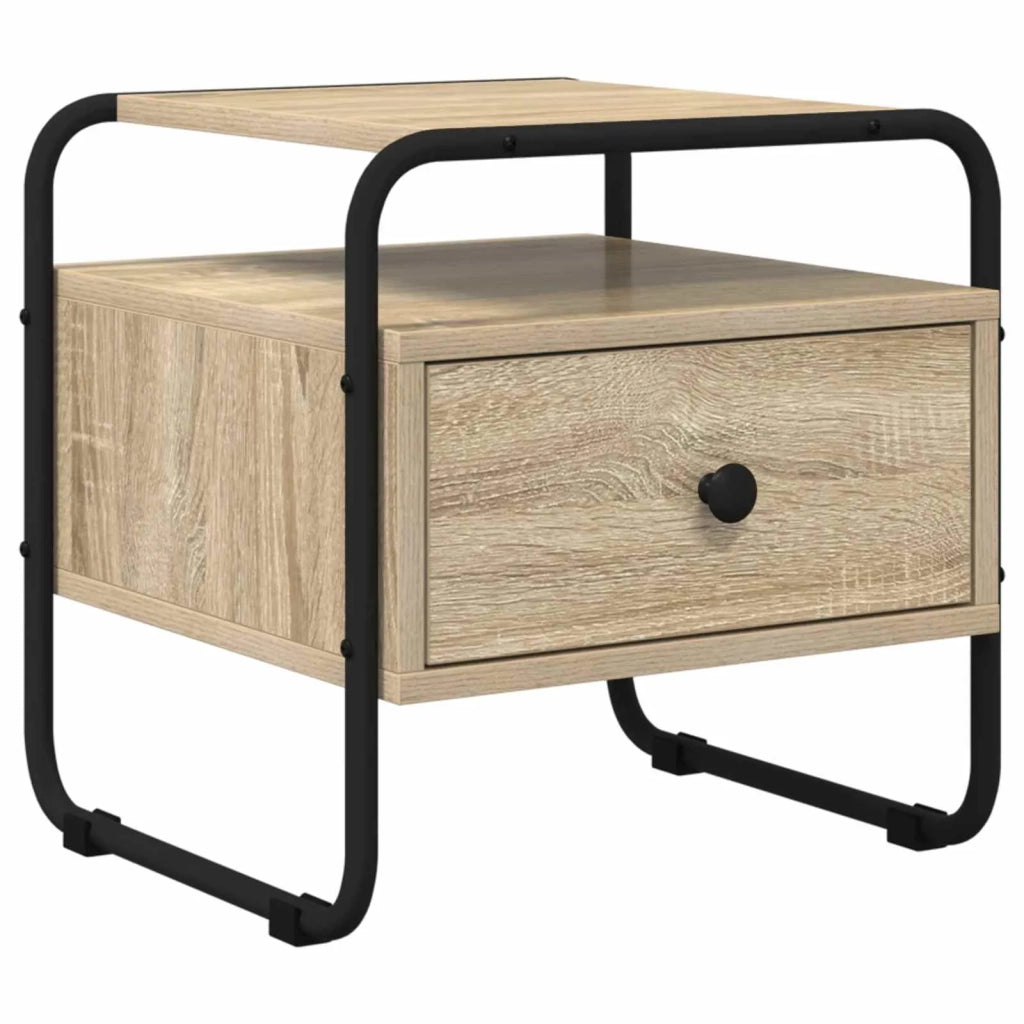 Armadio da Notte 2 pz Rovere Sonoma 40 x 39,5 x 40 cm 8007674
