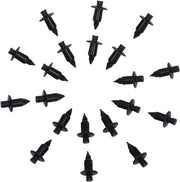 Set di 20 pezzi clip di fissaggio in plastica per motocicletta - Clip di fissaggio in plastica per motocicletta Suzuki, 7 mm
