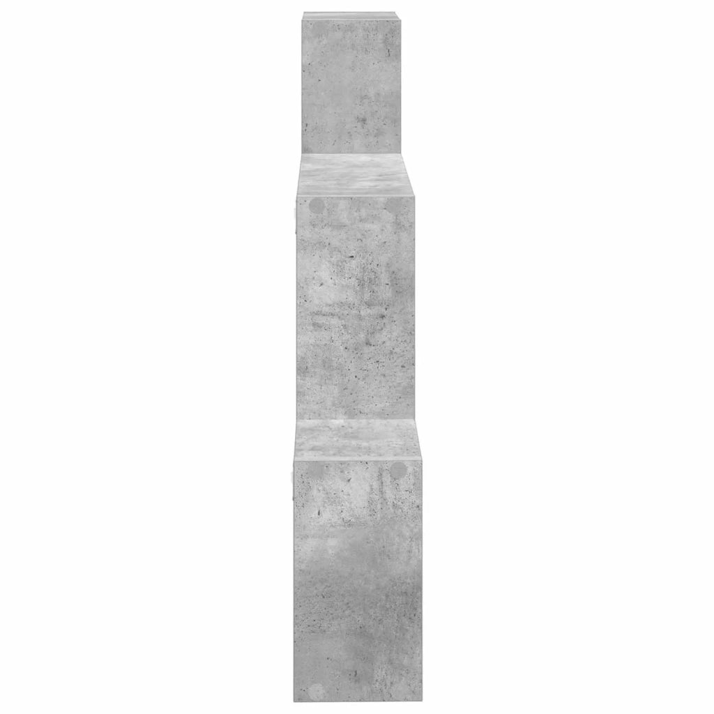 Scaffale da parete A parete Grigio 91,5 x 15 x 76 cm 8012119