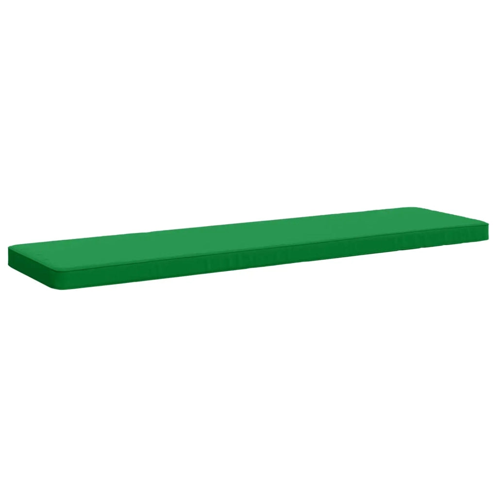 Cuscini per Panchina a 2 Pezzi VUGHT 2 pz 100% Poliestere Verde 951325