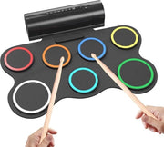 Drum per Bambini - Strumento a Percussione per Bambini - Apprendimento del Tamburo - Tamburo per Giovani - Strumento Musicale per Bambini