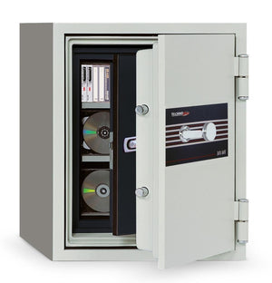 Armadio Ignifugo A Chiave Per Supporti Magnetici Resistenza 60 Technomax 420x352x433mm