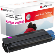 ORIGINAL Agfa Photo toner magenta APTO42804538E ~3000 Seiten Agfa Photo 42804538