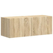 Mobile TV da parete 2 pz | Armadietto TV | Mobile Porta TV Sonoma 39 x 31 x 29,5 cm