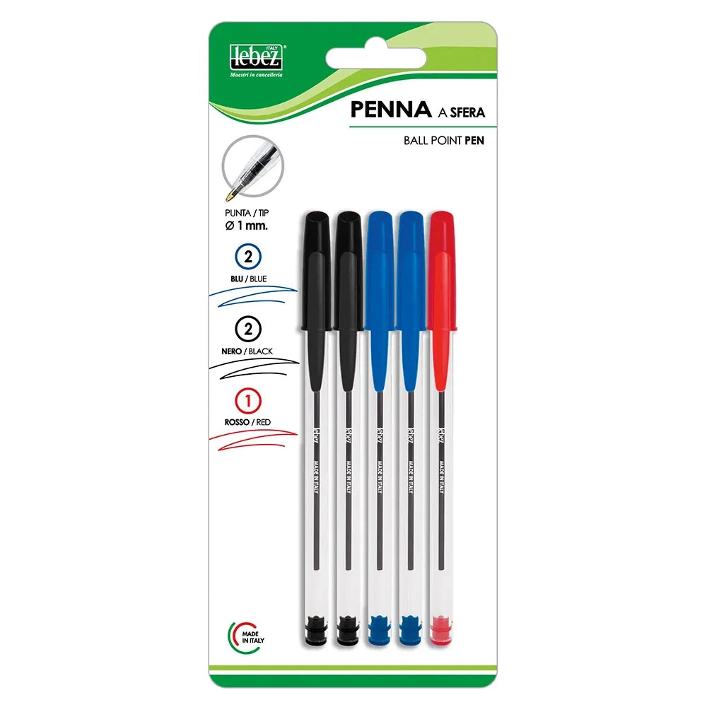 PENNA A SFERA colori assortiti  - LEBEZ